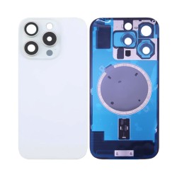 Back Cover+Camera Lens Apple iPhone 16 Pro White Titanium Back Cover+Camera Lens Apple iPhone 16 Pro White Titanium